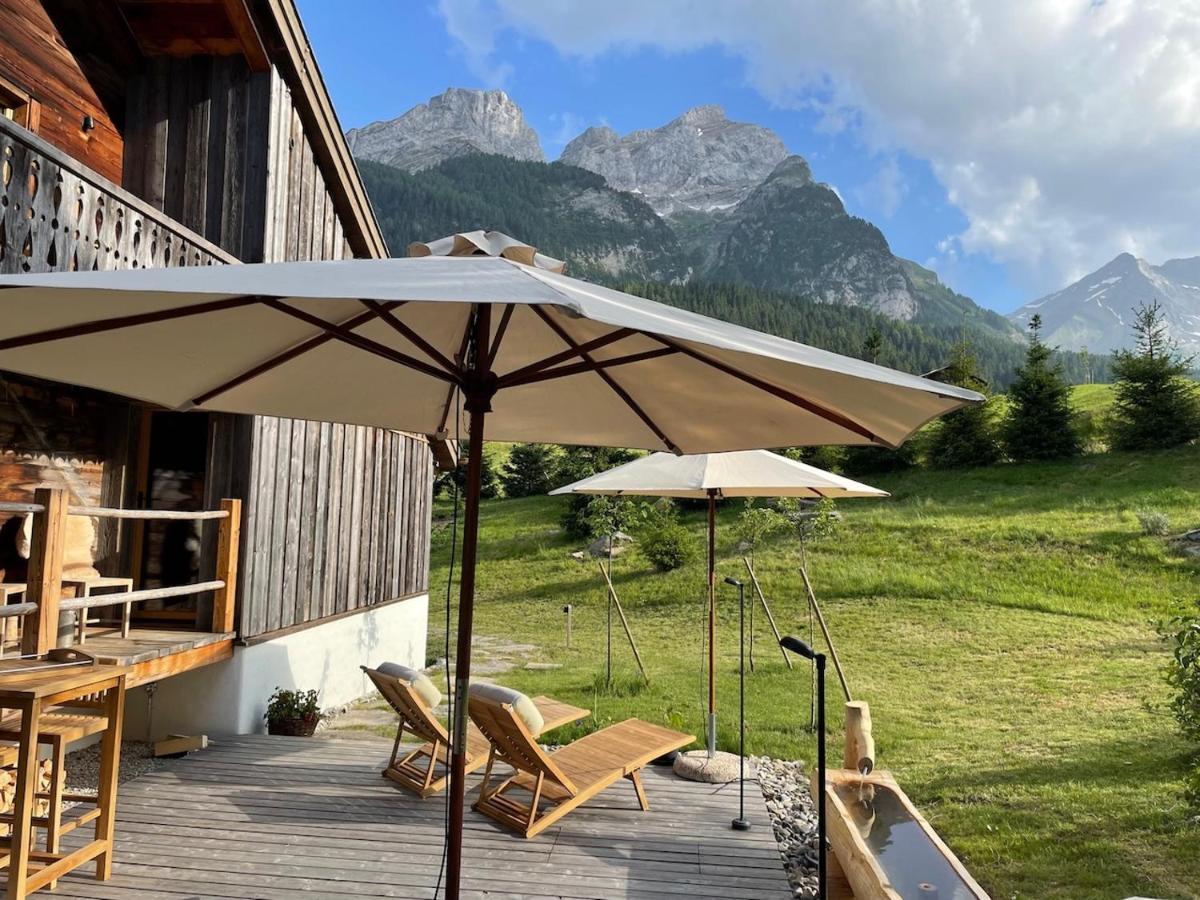 Bed and Breakfast Alpen Charme - Chalet D'Hotes Et Spa Гштайг Экстерьер фото