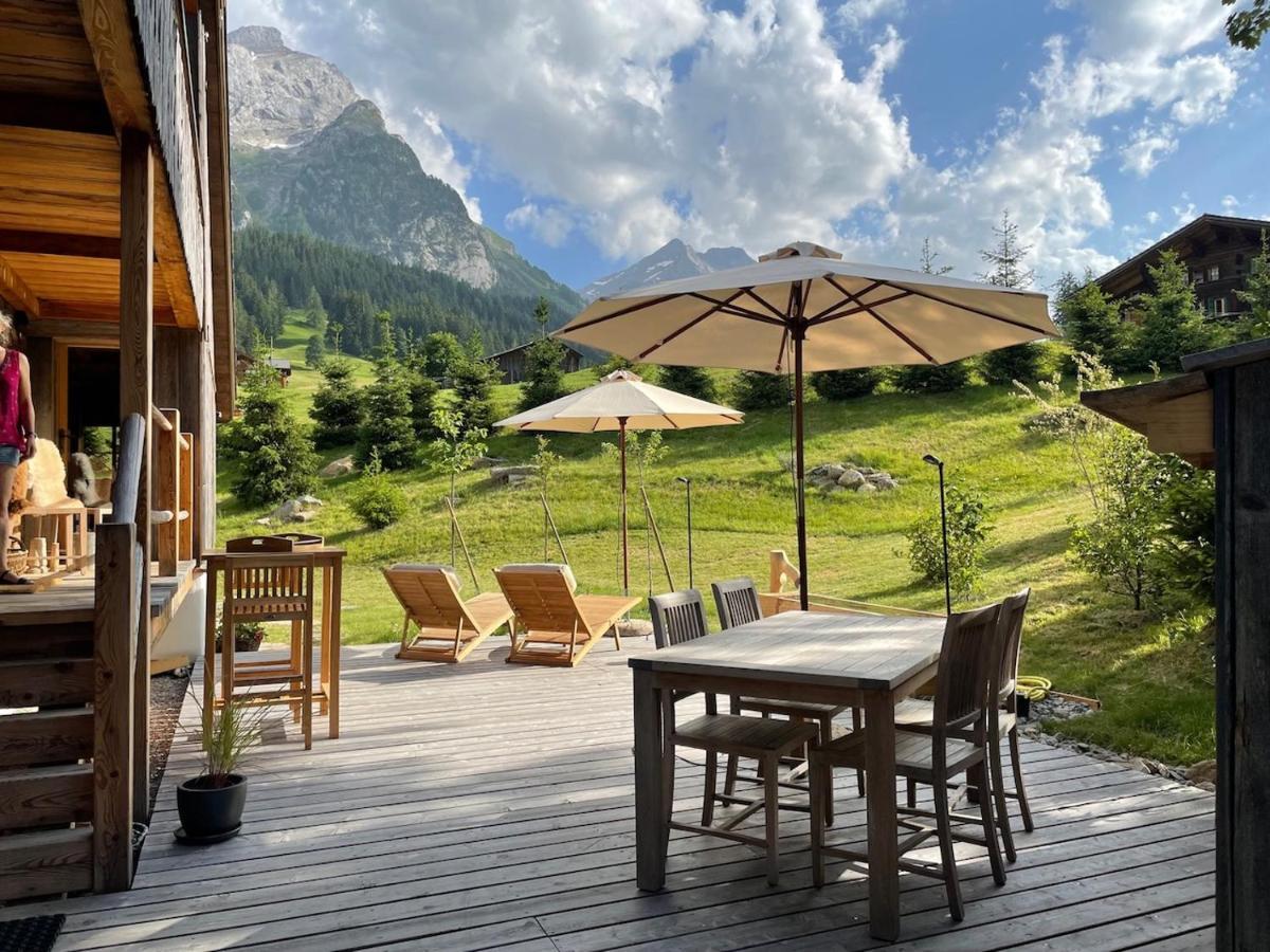 Bed and Breakfast Alpen Charme - Chalet D'Hotes Et Spa Гштайг Экстерьер фото