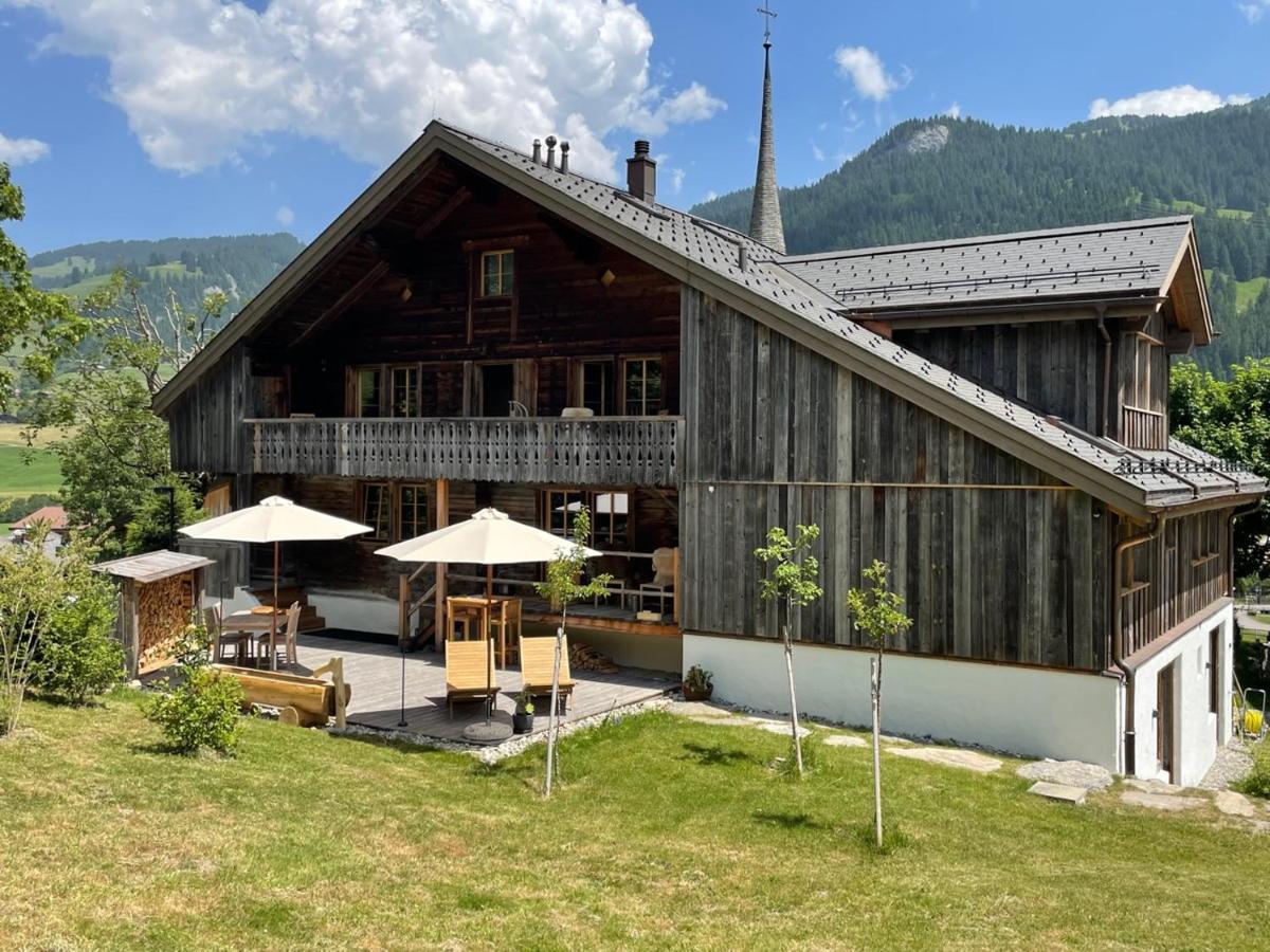 Bed and Breakfast Alpen Charme - Chalet D'Hotes Et Spa Гштайг Экстерьер фото