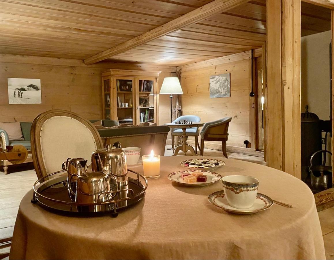 Bed and Breakfast Alpen Charme - Chalet D'Hotes Et Spa Гштайг Экстерьер фото