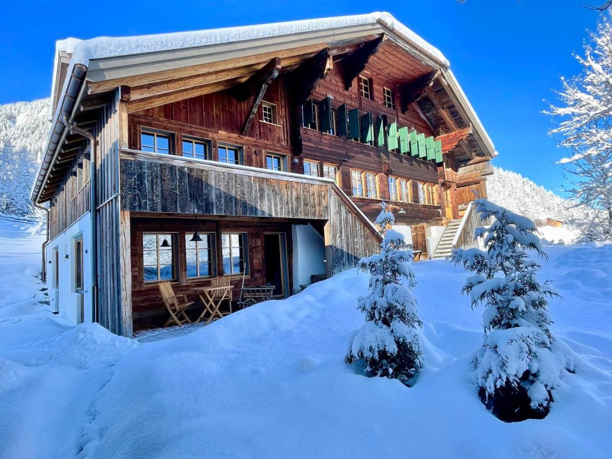 Bed and Breakfast Alpen Charme - Chalet D'Hotes Et Spa Гштайг Экстерьер фото